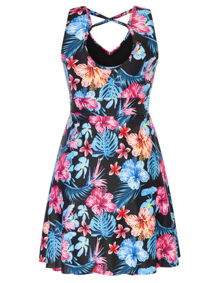 Separated Swimsuit Sleeveless V-Neck Swimwear