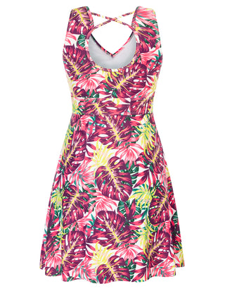 Separated Swimsuit Sleeveless V-Neck Swimwear