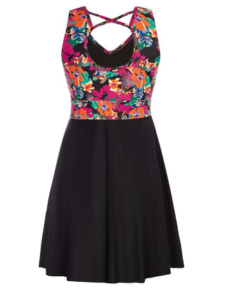 Separated Swimsuit Sleeveless V-Neck Swimwear