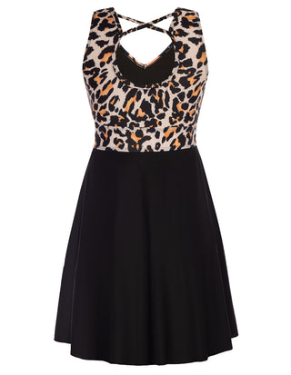 Separated Swimsuit Sleeveless V-Neck Swimwear