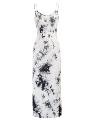 Bodycon Long Dress Spaghetti Straps Slip Cami Dresses Nightwear