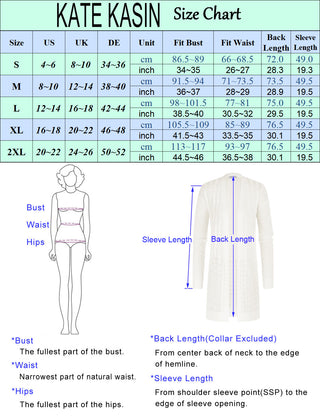 Hollowed-out Cardigan Sweater Long Sleeve Open Front Mid-Thigh Knitwear