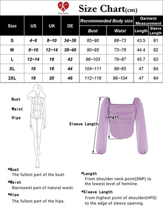 Women Corset Tops Sheer Long Sleeve Blouse Crop Tops Off The Shoulder Shirts Square Neck Fall Blouses 2023