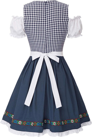Women's German Dirndl Dress Costumes for Traditional Bavarian Oktoberfest Carnival Halloween