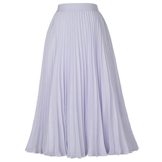 Stylish Fashion High Waist Pleated Swing A-Line Skirt