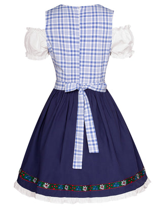 Women's German Dirndl Dress Costumes for Traditional Bavarian Oktoberfest Carnival Halloween