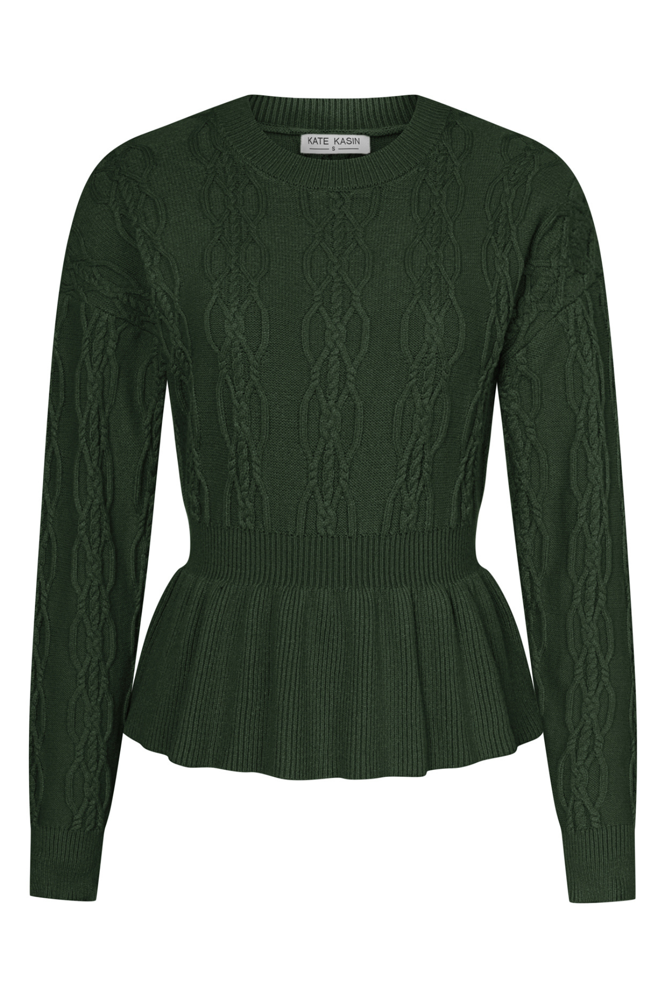 Red Ribbed Peplum Sweater by La Vie Rebecca Taylor | Rent the Runway Red Ribbed Peplum Sweater by La Vie Rebecca Taylor | Rent the Runway